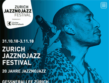 Tablet Screenshot of jazznojazz.ch